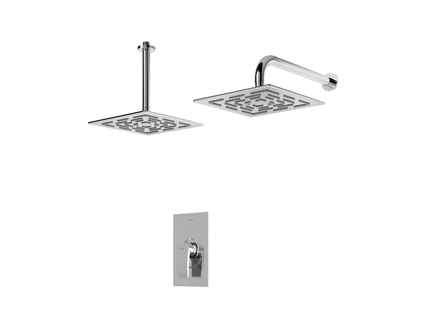 شیر توکار مدل رومر پلاس BRASS تیپ یک