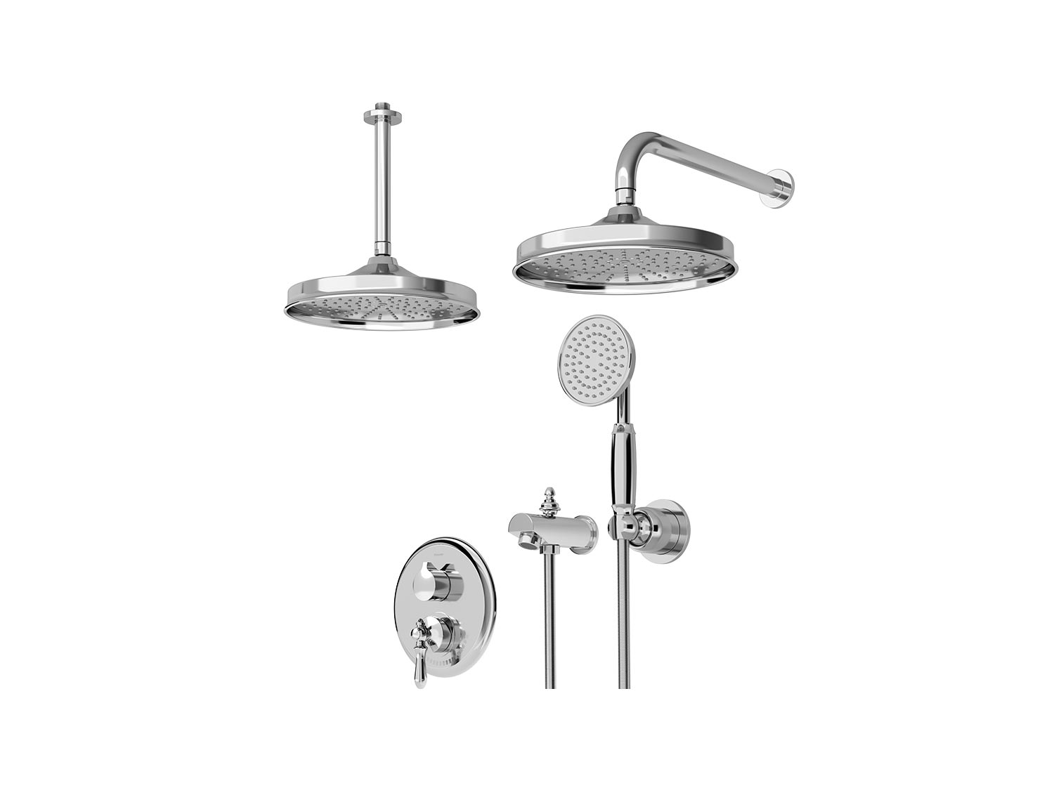 شیر توکار مدل زیگموند BRASS تیپ چهار