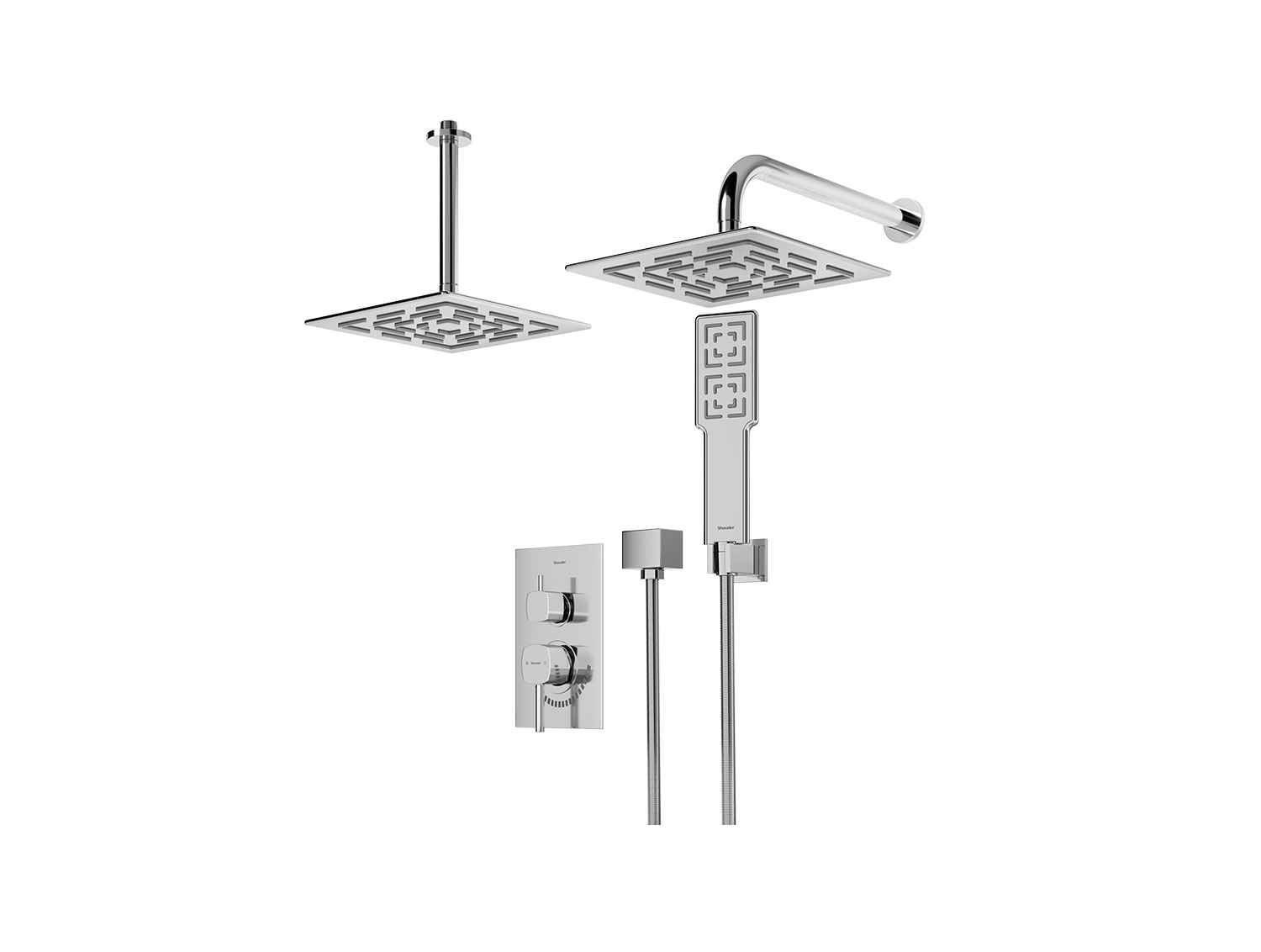شیر توکار مدل رومر BRASS تیپ سه