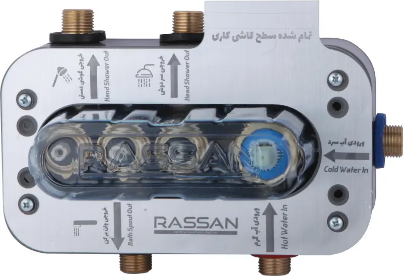 مکانیزم دوش توکار راسان مدل ایکاد