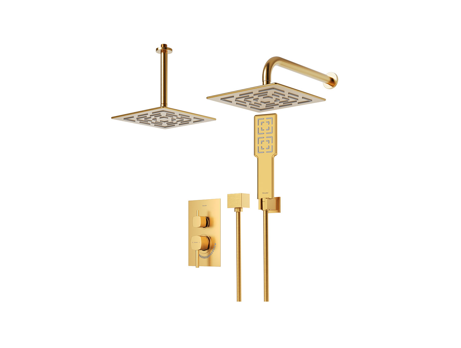 شیر توکار مدل رومر BRASS تیپ سه - Image 3