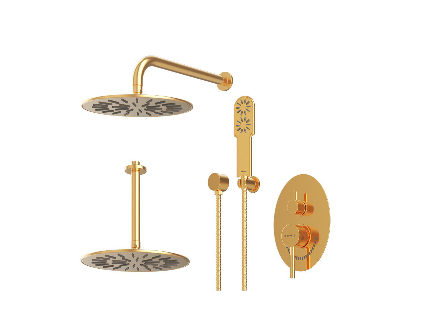 شیر توکار مدل روگن BRASS تیپ سه - Image 5