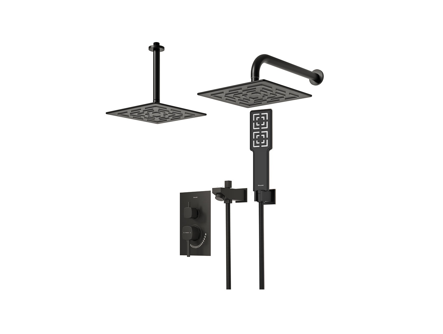 شیر توکار مدل رومر BRASS تیپ چهار - Image 2