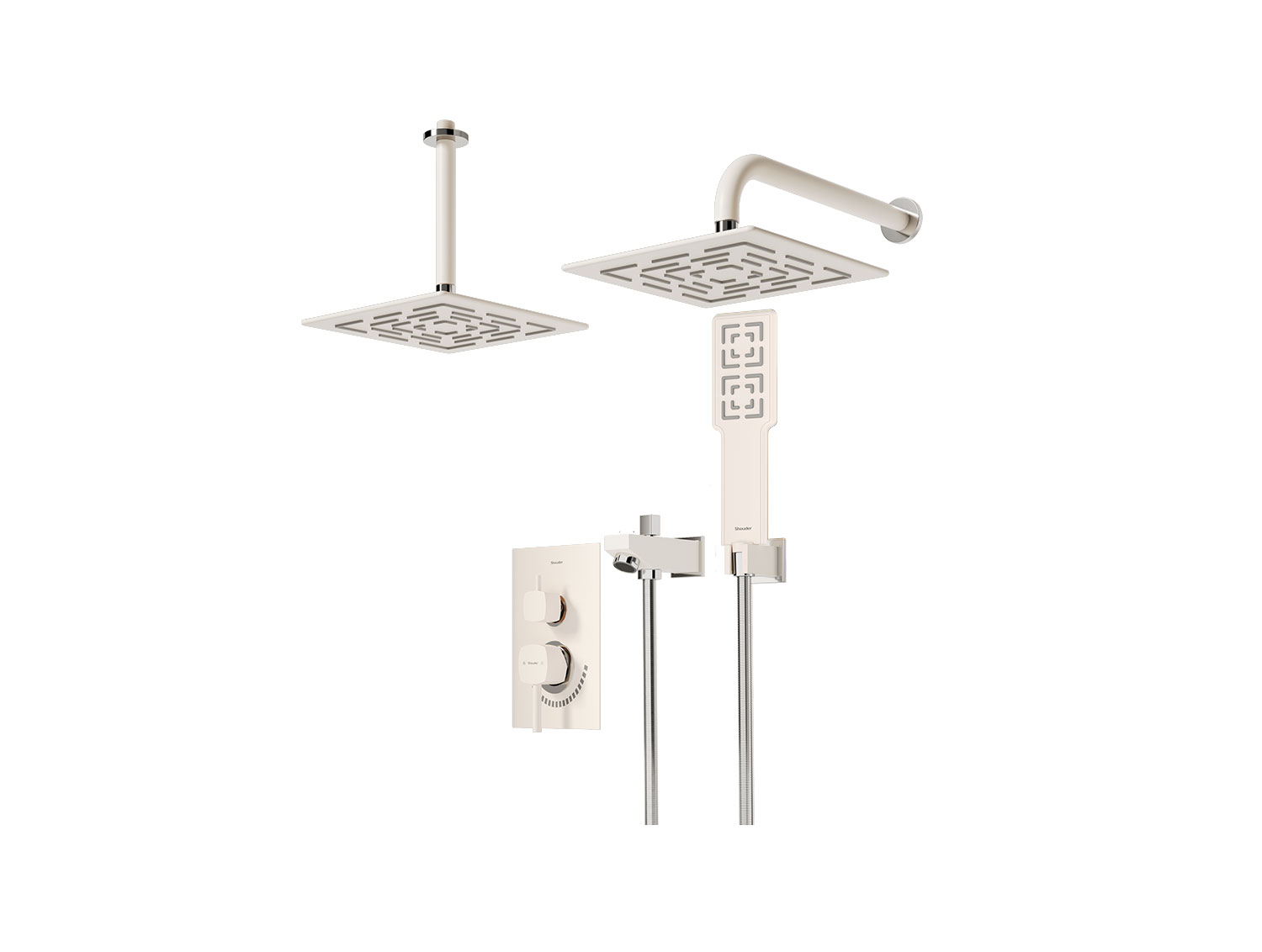 شیر توکار مدل رومر BRASS تیپ چهار - Image 5