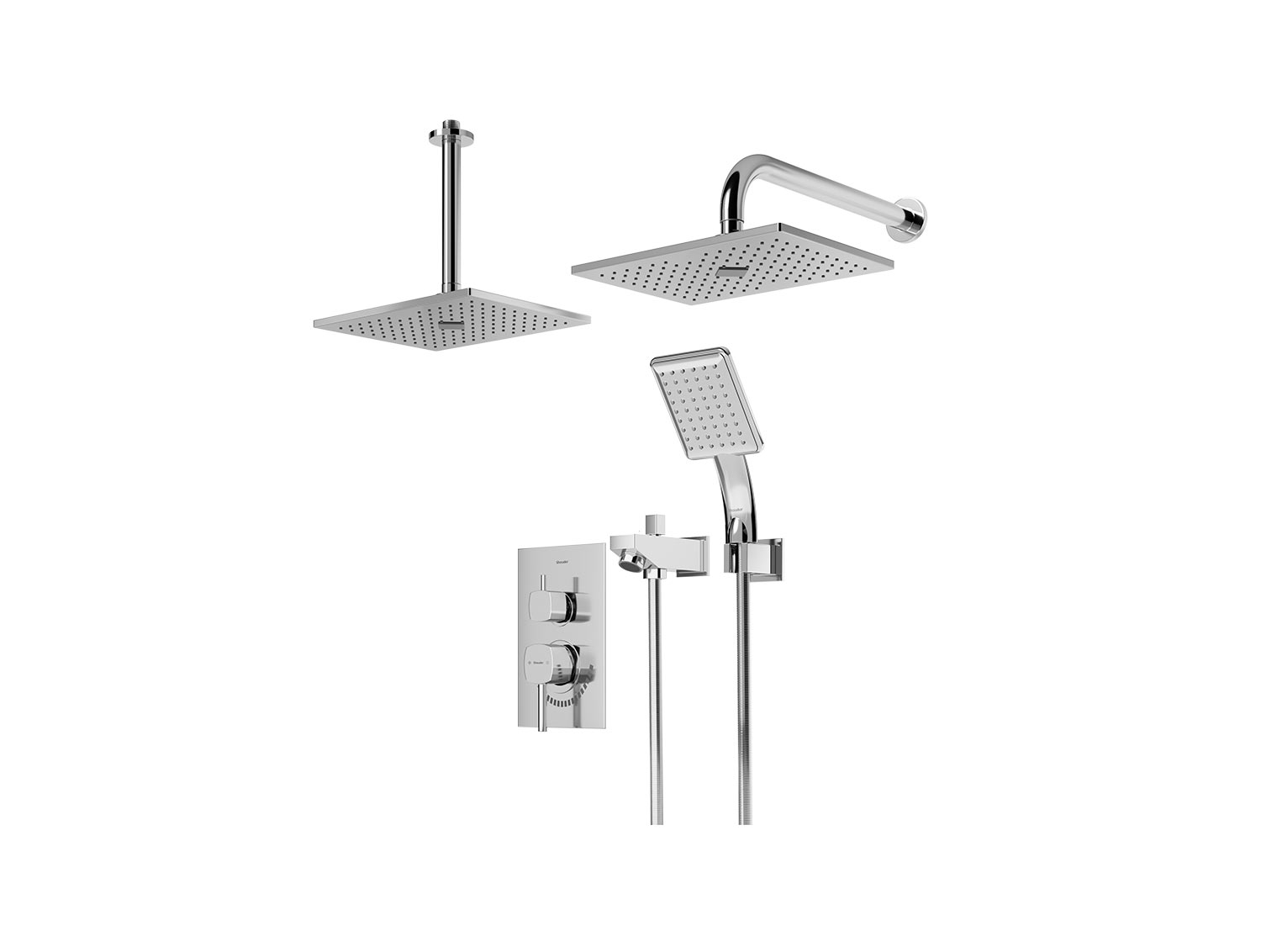 شیر توکار مدل رومر ABS تیپ چهار