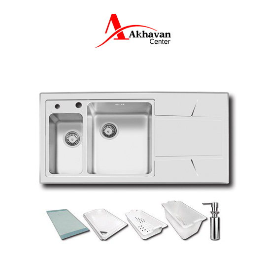 سینک 308 توکار اخوان سری باکسی