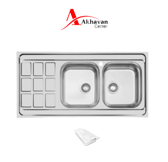سینک ظرفشویی اخوان مدل 370s