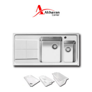 سینک 306S توکار اخوان سری باکسی