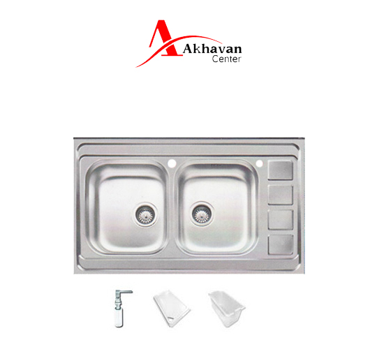 سینک ظرفشویی اخوان مدل 372