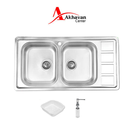 سینک ظرفشویی توکار اخوان مدل 373