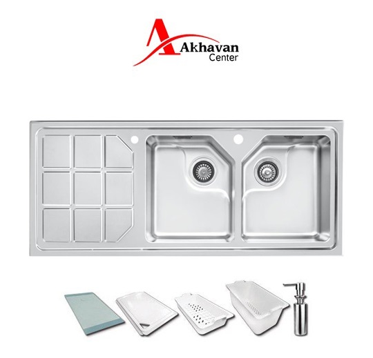 سینک 324 توکار اخوان سری باکسی