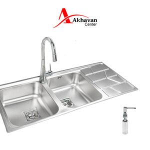 سینک ظرفشویی توکار اخوان مدل 388
