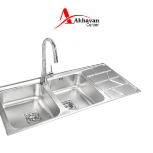 سینک ظرفشویی توکار اخوان مدل 388S