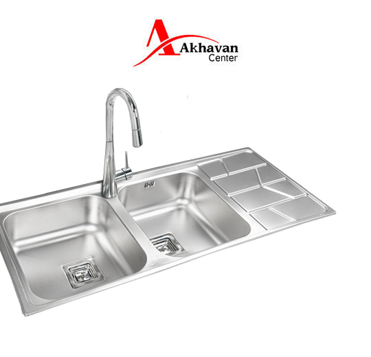 سینک ظرفشویی توکار اخوان مدل 388S
