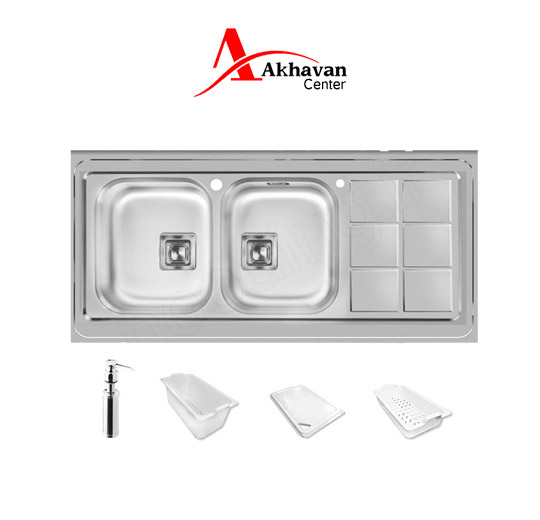سینک ظرفشویی اخوان مدل 502