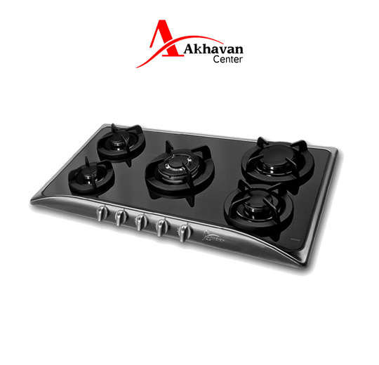 اجاق گاز استیل و شیشه اخوان مدل Gi-14