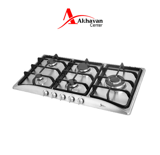 اجاق گاز استیل اخوان مدل G13-S-HE
