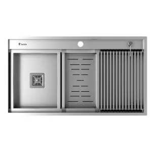 سینک استیل داتیس مدل Corian-702 - Image 2