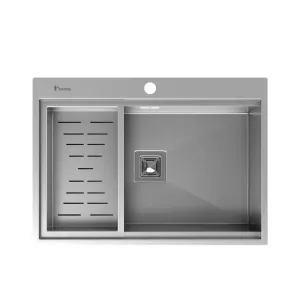 سینک استیل داتیس مدل Corian-701 - Image 4