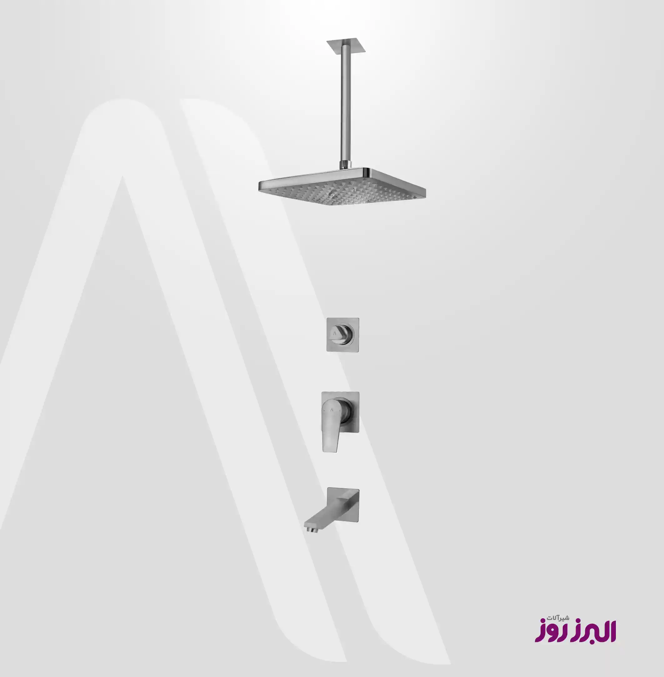 شیر حمام توکار کارن تیپ2 - Image 4