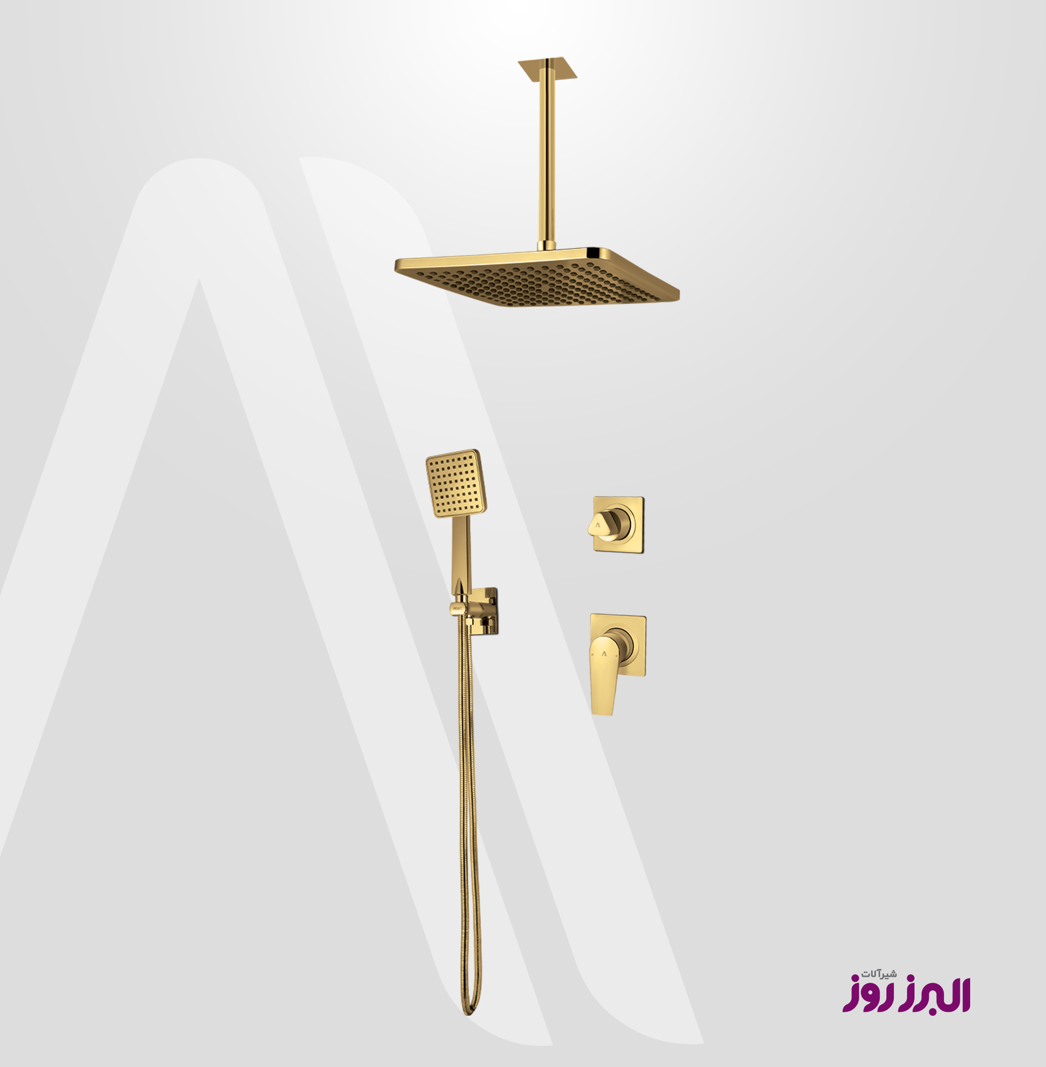 شیر حمام توکار کارن تیپ3 - Image 2